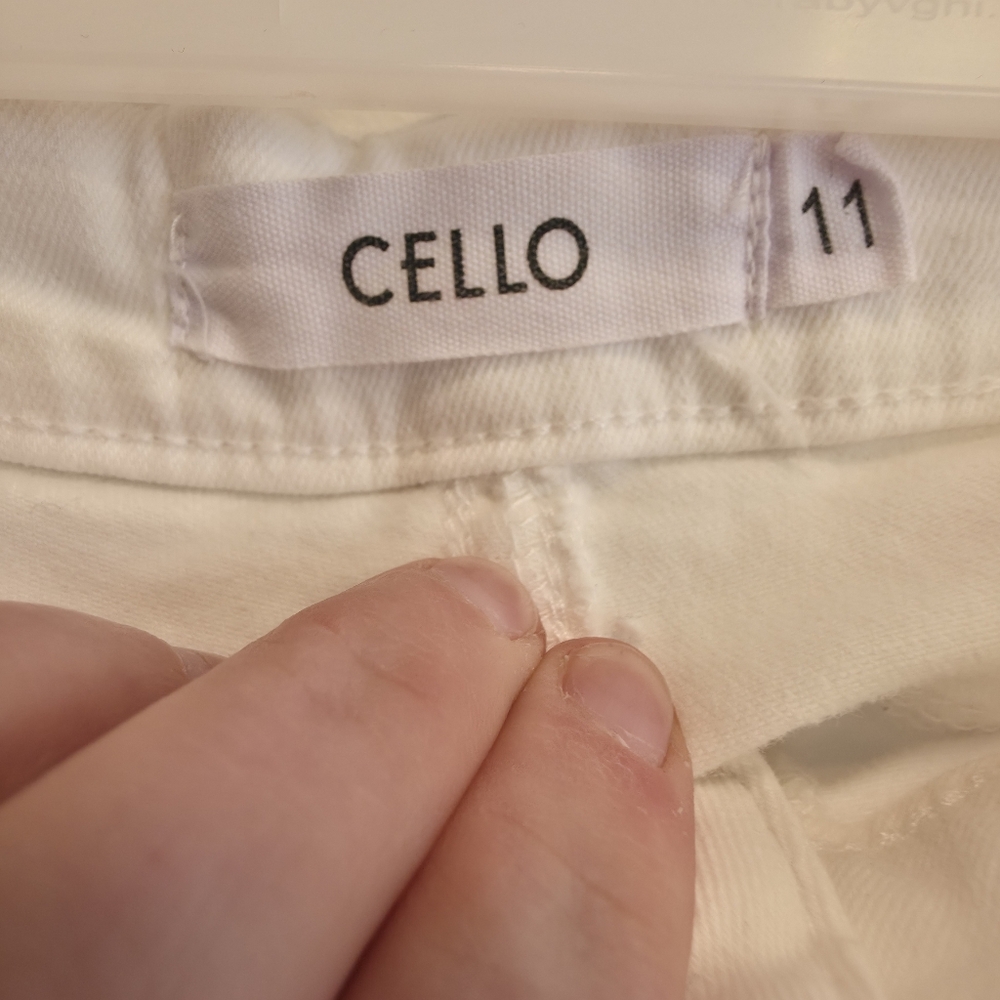 Cello White Ripped Skinny Jeans - Picture 5 of 6
